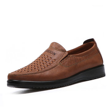 Semelle antidérapante taille us 6.5-11.5 hommes doux sur les chaussures chaussures de conduite plat bout rond