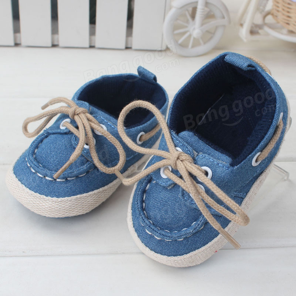 Bébé Tout jean chaussures seule de prewalker élégante douce