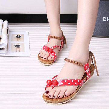 Les femmes chics été lacent sandales sangle respirante sandales plates
