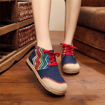 Couleur assortie dentelle bout rond orteil occasionnels court bottes pour les femmes