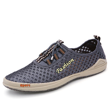 Chaussures Hommes d\\\'été Sport en Plein Air Course Casual Chaaussures en Maille Confortable Respirante Oxfords