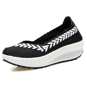 Chaussures& à& bascule& colorées& pour& femmes