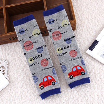 Beingq genou de bras de jambe de bambin de bébé d'enfants de gosses unisexe chaussettes de genouillère crawlig chaudes