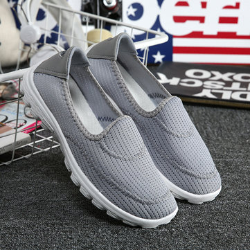 Wadnaso femmes occasionnels maille respirante confortable sportives plat de sport chaussures de sport