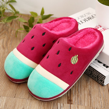 Femmes casual chaussures maison de carton pantoufles coton Accueil chaleureux chaussures