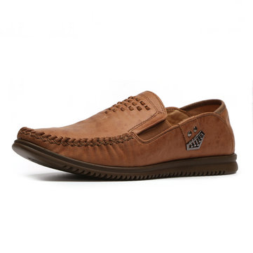 Oxfords chaussures hommes mode casual douce de facon confortable en plein air plat 