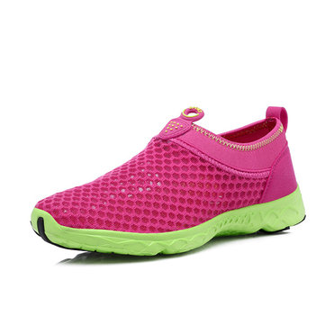 Women& Slip& On& Respirable& Mesh& Non Slip Soft Light Chaussures extérieures