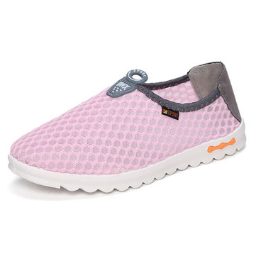 Couples creusent mesh respirant confortable chaussures femmes occasionnels