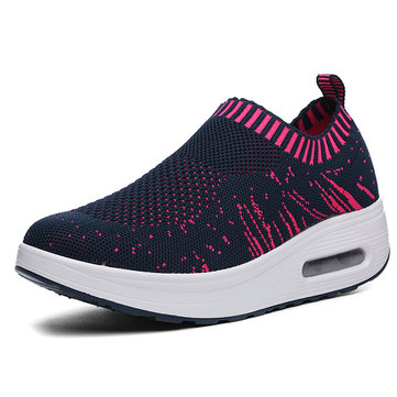 Mesh& Rocker& Sole& Shoes& Femme& respirant Light Casual Sport Chaussures extérieures