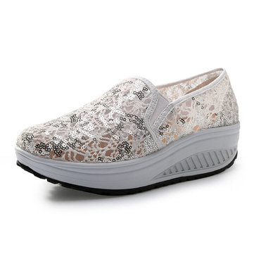 Chaussures Sole Femme Plein Air Bascule Sport Evidé Plates