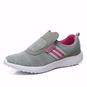 Femmes Soft Sport Chaussures Slip On Casual Slip On Outdoor Flats